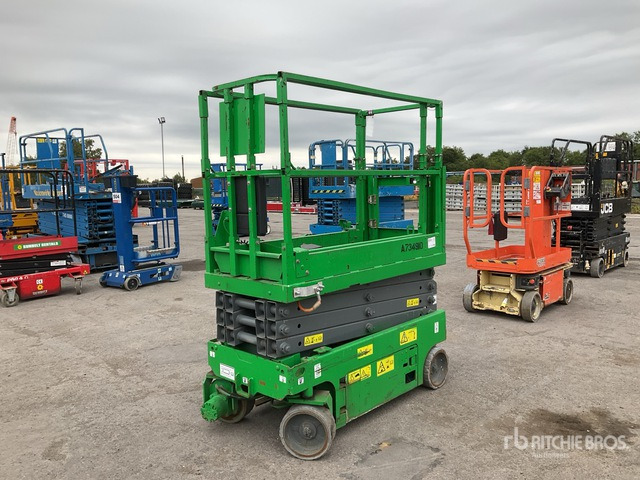 2016 Genie GS1932 Electric Scissor Lift - Máy nâng người hình kéo: hình 1 2016 Genie GS1932 Electric Scissor Lift - Máy nâng người hình kéo: hình 1