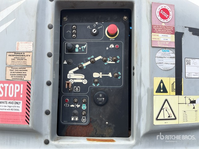 2016 Genie S45 4WD Diesel Telescopic Boom Lift - Xe nâng người hình viễn vọng kính: hình 5 2016 Genie S45 4WD Diesel Telescopic Boom Lift - Xe nâng người hình viễn vọng kính: hình 5