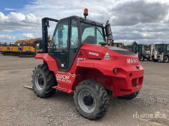 2016 Manitou M26-4 2600 kg 4x4 (Inoperable) Rough Terrain Forklift - Xe nâng địa hình gồ ghề: hình 4 2016 Manitou M26-4 2600 kg 4x4 (Inoperable) Rough Terrain Forklift - Xe nâng địa hình gồ ghề: hình 4