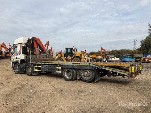 2017 DAF 8x2 Twin-Steer Sleeper Flatbed Truck with Crane - Xe tải thùng lửng/ Phẳng, Xe cẩu tự hành: hình 4 2017 DAF 8x2 Twin-Steer Sleeper Flatbed Truck with Crane - Xe tải thùng lửng/ Phẳng, Xe cẩu tự hành: hình 4