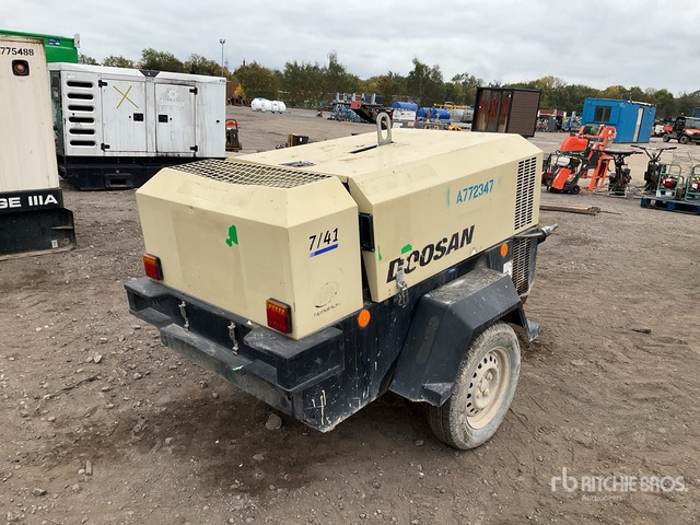 2017 Doosan 7/41 Mobile Air Compressor - Máy nén khí: hình 4 2017 Doosan 7/41 Mobile Air Compressor - Máy nén khí: hình 4