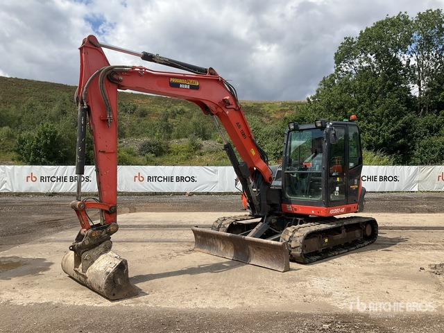 2017 Kubota KX080-4 Tracked Excavator - Máy xúc bánh xích: hình 1 2017 Kubota KX080-4 Tracked Excavator - Máy xúc bánh xích: hình 1