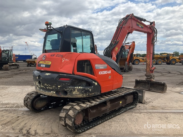 2017 Kubota KX080-4 Tracked Excavator - Máy xúc bánh xích: hình 4 2017 Kubota KX080-4 Tracked Excavator - Máy xúc bánh xích: hình 4