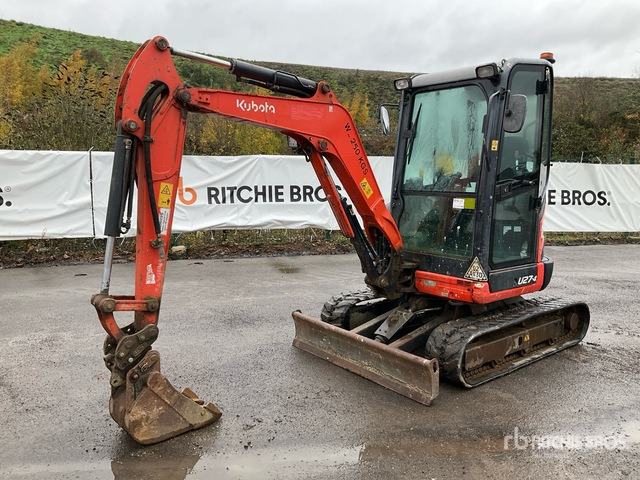 2018 Kubota U27-4 Mini Excavator: <6.6t - Máy xúc mini: hình 1 2018 Kubota U27-4 Mini Excavator: <6.6t - Máy xúc mini: hình 1