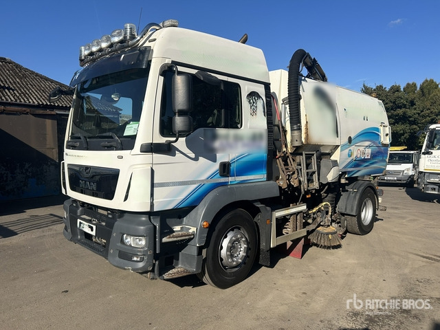 2018 MAN TGM18.290 Johnston Body on Sweeper Truck - Xe quét đường: hình 2 2018 MAN TGM18.290 Johnston Body on Sweeper Truck - Xe quét đường: hình 2
