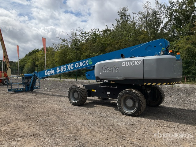 2019 Genie S85 4WD Diesel Telescopic Boom Lift - Dàn băm cỏ/ Mulcher: hình 4 2019 Genie S85 4WD Diesel Telescopic Boom Lift - Dàn băm cỏ/ Mulcher: hình 4