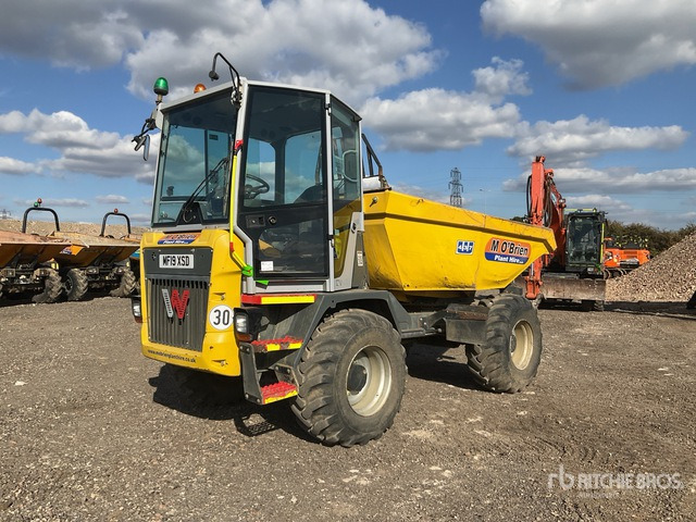 2019 Wacker Neuson DV90 9 ton 4x4 Swivel Dumper - Xe ben đổ: hình 1 2019 Wacker Neuson DV90 9 ton 4x4 Swivel Dumper - Xe ben đổ: hình 1