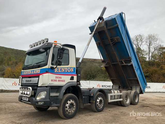 2020 DAF CF 450 8x4 Tipper Truck :Misc. Truck - Xe ben: hình 3 2020 DAF CF 450 8x4 Tipper Truck :Misc. Truck - Xe ben: hình 3