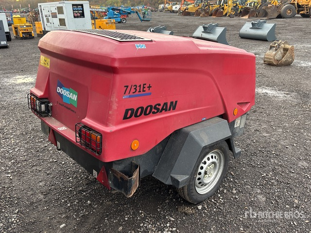 2020 Doosan 731E Mobile (Inoperable) Air Compressor - Máy nén khí: hình 4 2020 Doosan 731E Mobile (Inoperable) Air Compressor - Máy nén khí: hình 4