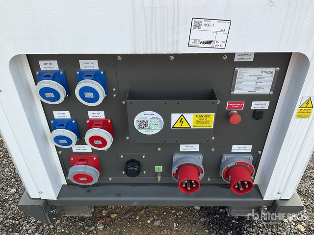 Bộ phát điện 2021 Offgrid Energy Ingenium LX 45/90 45 kVA Skid-Mounted Battery Sto ... Generator Set: hình 6