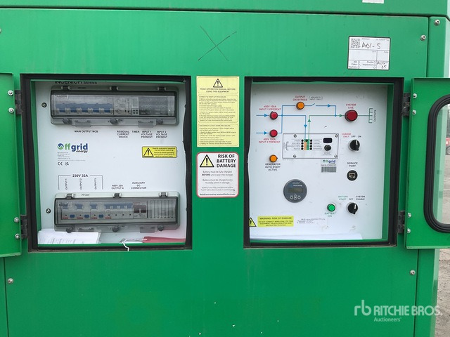 2021 Offgrid Energy Ingenium LX45/90 45 kVA Skid-Mounted Generator Set - Bộ phát điện: hình 5 2021 Offgrid Energy Ingenium LX45/90 45 kVA Skid-Mounted Generator Set - Bộ phát điện: hình 5