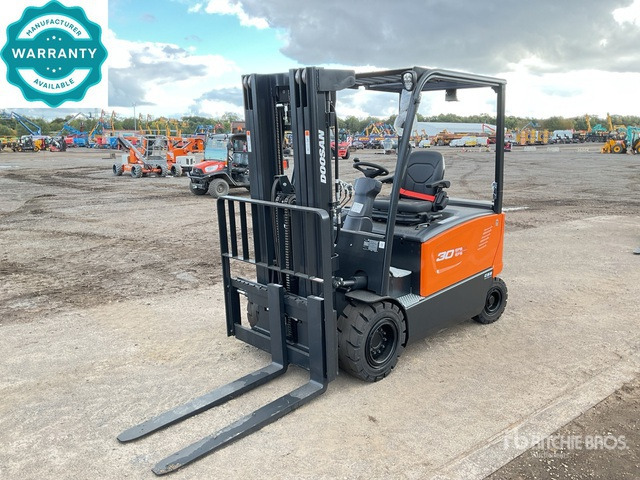 2023 Doosan B30X-7 PLUS 2023 Doosan B30X-7 PLUS 3000 kg Electric Forklift (Unused) Electric Forklift - Xe nâng điện: hình 1 2023 Doosan B30X-7 PLUS 2023 Doosan B30X-7 PLUS 3000 kg Electric Forklift (Unused) Electric Forklift - Xe nâng điện: hình 1