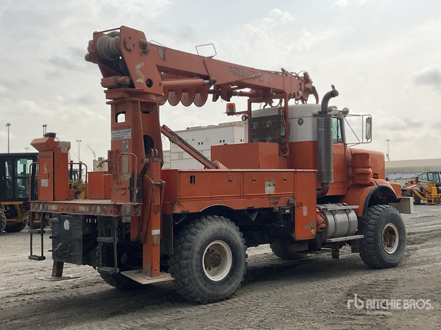 1995 Kenworth C500 Simon Telelect 92-45 on 4x4 Drill Truck - Dàn băm cỏ/ Mulcher: hình 3 1995 Kenworth C500 Simon Telelect 92-45 on 4x4 Drill Truck - Dàn băm cỏ/ Mulcher: hình 3