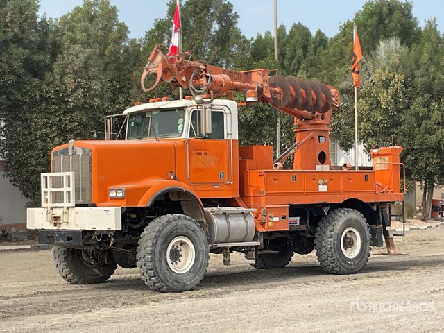 1995 Kenworth C500 Simon Telelect 92-45 on 4x4 Drill Truck - Dàn băm cỏ/ Mulcher: hình 1 1995 Kenworth C500 Simon Telelect 92-45 on 4x4 Drill Truck - Dàn băm cỏ/ Mulcher: hình 1
