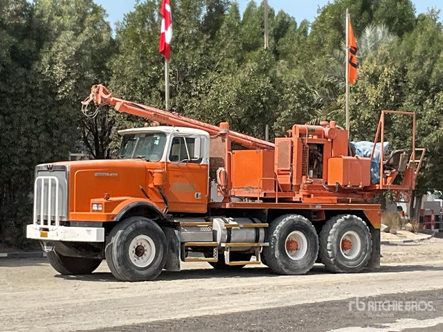 1995 Western Star 4966S Altec TH7 on 6x4 Drill Truck - Giàn khoan: hình 2 1995 Western Star 4966S Altec TH7 on 6x4 Drill Truck - Giàn khoan: hình 2