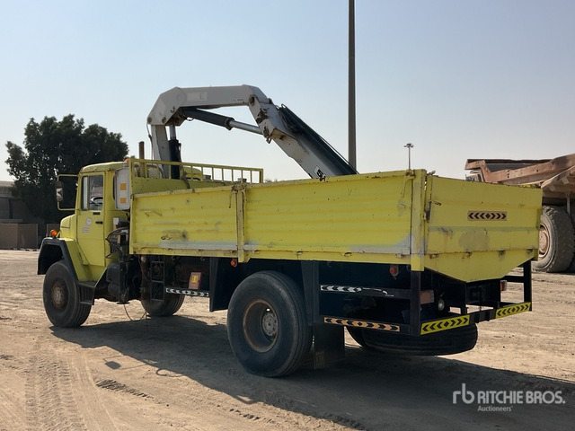 1996 Iveco PM 14522 Knuckle Boom on 4x4 Flatbed Truck with Crane - Xe tải thùng lửng/ Phẳng, Xe cẩu tự hành: hình 2 1996 Iveco PM 14522 Knuckle Boom on 4x4 Flatbed Truck with Crane - Xe tải thùng lửng/ Phẳng, Xe cẩu tự hành: hình 2