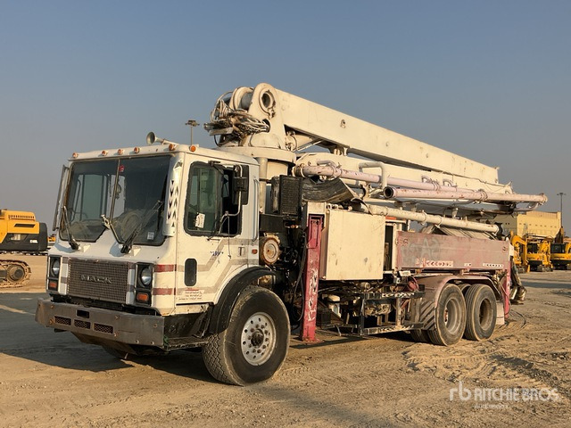 1999 Mack MR688S 1999 Schwing 32/28 XL 32 m on 6x4 Concrete Pump Truck - Xe bơm bê tông: hình 1 1999 Mack MR688S 1999 Schwing 32/28 XL 32 m on 6x4 Concrete Pump Truck - Xe bơm bê tông: hình 1