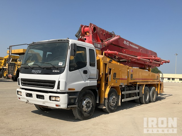 2002 Isuzu CXH50T 2003 Putzmeister M42 on 8x4 Twi ... Concrete Pump Truck - Dàn băm cỏ/ Mulcher: hình 2 2002 Isuzu CXH50T 2003 Putzmeister M42 on 8x4 Twi ... Concrete Pump Truck - Dàn băm cỏ/ Mulcher: hình 2