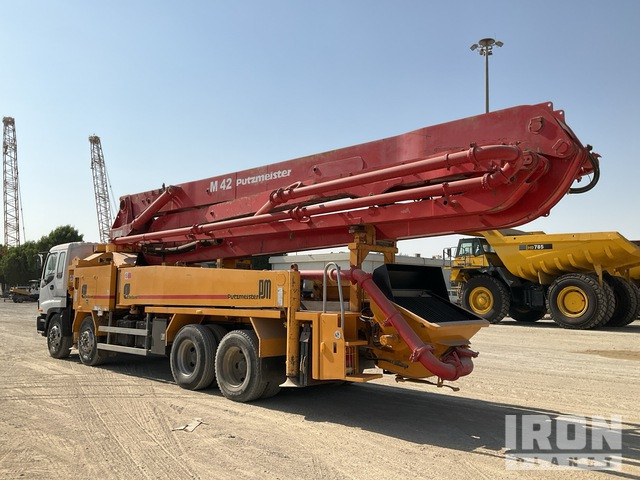 2002 Isuzu CXH50T 2003 Putzmeister M42 on 8x4 Twi ... Concrete Pump Truck - Dàn băm cỏ/ Mulcher: hình 4 2002 Isuzu CXH50T 2003 Putzmeister M42 on 8x4 Twi ... Concrete Pump Truck - Dàn băm cỏ/ Mulcher: hình 4