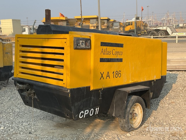 2005 Atlas Copco XA186DD Air Compressor - Máy nén khí: hình 3 2005 Atlas Copco XA186DD Air Compressor - Máy nén khí: hình 3