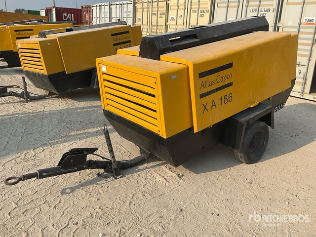 2005 Atlas Copco XA186DD Mobile Air Compressor - Máy nén khí: hình 1 2005 Atlas Copco XA186DD Mobile Air Compressor - Máy nén khí: hình 1