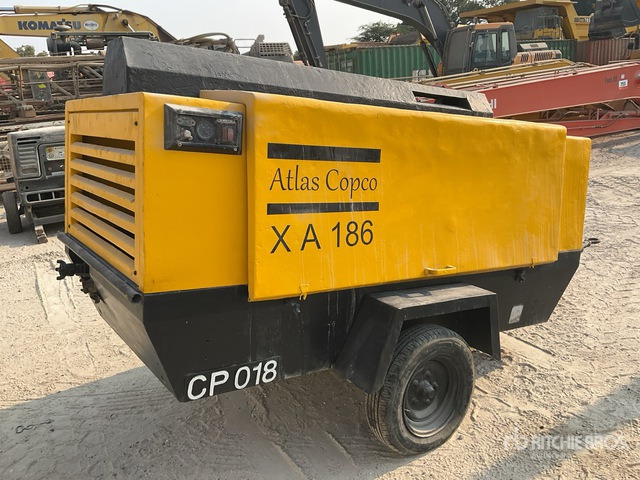 2005 Atlas Copco XA186DD Mobile Air Compressor - Máy nén khí: hình 3 2005 Atlas Copco XA186DD Mobile Air Compressor - Máy nén khí: hình 3