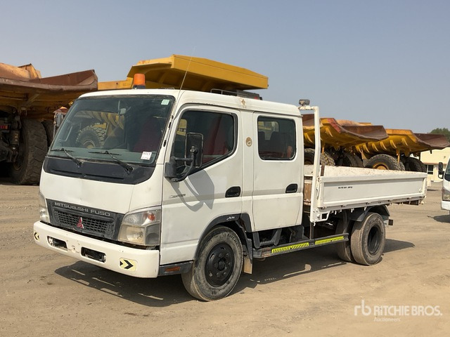 2012 Mitsubishi Canter 4x2 Crew Cab Flatbed Truck - Xe tải thùng lửng/ Phẳng: hình 1 2012 Mitsubishi Canter 4x2 Crew Cab Flatbed Truck - Xe tải thùng lửng/ Phẳng: hình 1