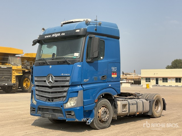 2013 Mercedes-Benz Actros 1845LS 4x2 S/A Sleeper Truck Tractor - Dàn băm cỏ/ Mulcher: hình 1 2013 Mercedes-Benz Actros 1845LS 4x2 S/A Sleeper Truck Tractor - Dàn băm cỏ/ Mulcher: hình 1