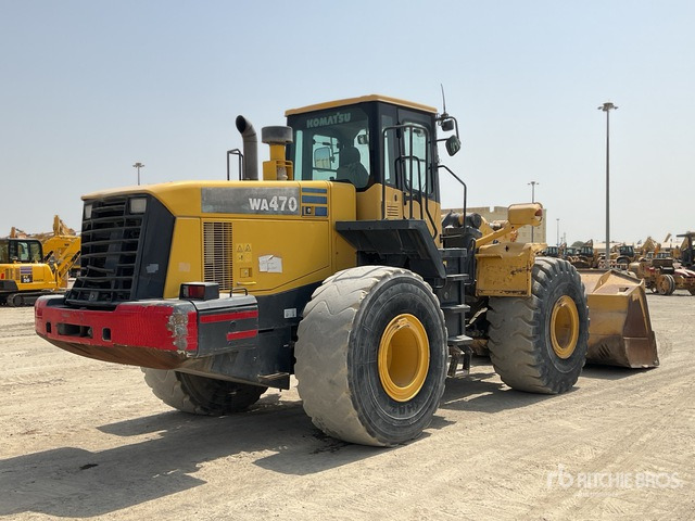 2014 Komatsu WA470-5 - Máy xúc lật bánh lốp: hình 4 2014 Komatsu WA470-5 - Máy xúc lật bánh lốp: hình 4