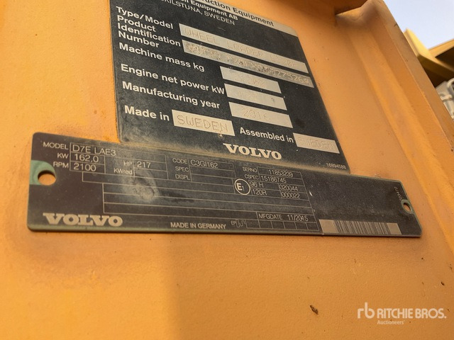 2016 Volvo L120F Wheel Loader - Máy xúc lật bánh lốp: hình 3 2016 Volvo L120F Wheel Loader - Máy xúc lật bánh lốp: hình 3