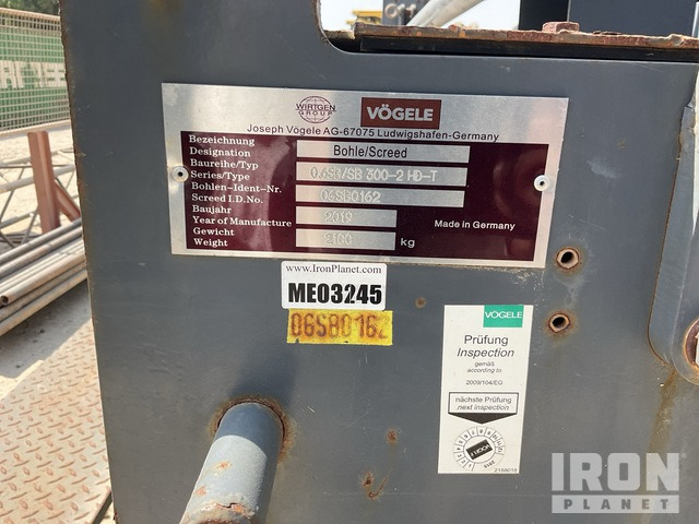 2019 Vogele Super 1800-2HD Track Asphalt Paver - Máy lát nhựa đường: hình 5 2019 Vogele Super 1800-2HD Track Asphalt Paver - Máy lát nhựa đường: hình 5