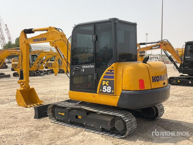 2022 Komatsu PC58-8 Mini Excavator: <6.6t - Máy xúc mini: hình 3 2022 Komatsu PC58-8 Mini Excavator: <6.6t - Máy xúc mini: hình 3