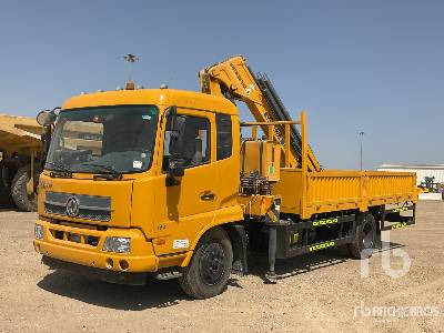 DONGFENG DFL1120B18 2020 XCMG QQZ140A 5.3 ton Knuck ... - Xe tải thùng lửng/ Phẳng, Xe cẩu tự hành: hình 1 DONGFENG DFL1120B18 2020 XCMG QQZ140A 5.3 ton Knuck ... - Xe tải thùng lửng/ Phẳng, Xe cẩu tự hành: hình 1