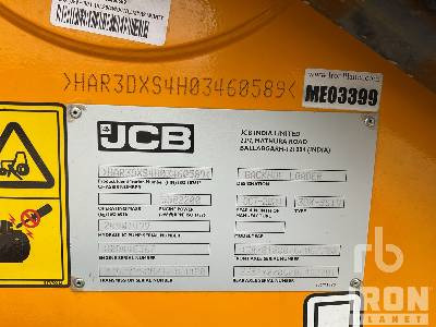 JCB 3DX 4x4 (Unused) - Máy xúc trước múc sau: hình 5 JCB 3DX 4x4 (Unused) - Máy xúc trước múc sau: hình 5