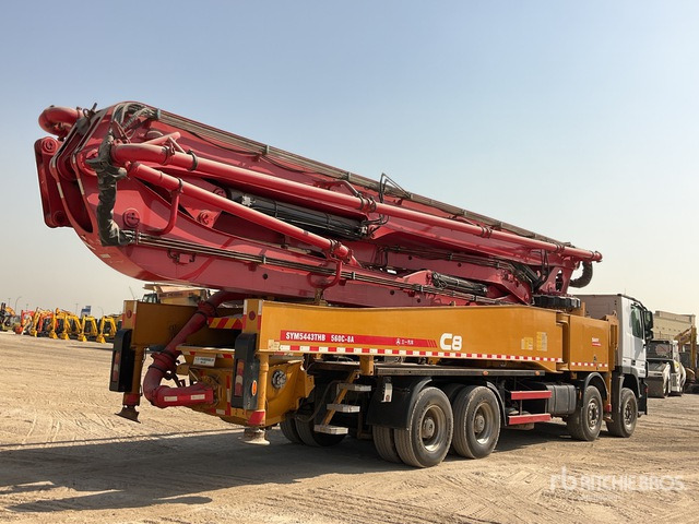 2019 Mercedes Benz Actros 4144 2019 Sany SYM5449THB 56 m on 8x ... Concrete Pump Truck - Máy móc khác: hình 3 2019 Mercedes Benz Actros 4144 2019 Sany SYM5449THB 56 m on 8x ... Concrete Pump Truck - Máy móc khác: hình 3