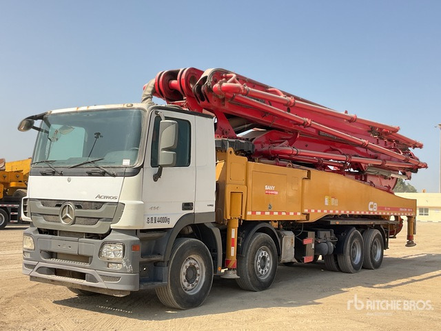 2019 Mercedes Benz Actros 4144 2019 Sany SYM5449THB 56 m on 8x ... Concrete Pump Truck - Máy móc khác: hình 1 2019 Mercedes Benz Actros 4144 2019 Sany SYM5449THB 56 m on 8x ... Concrete Pump Truck - Máy móc khác: hình 1