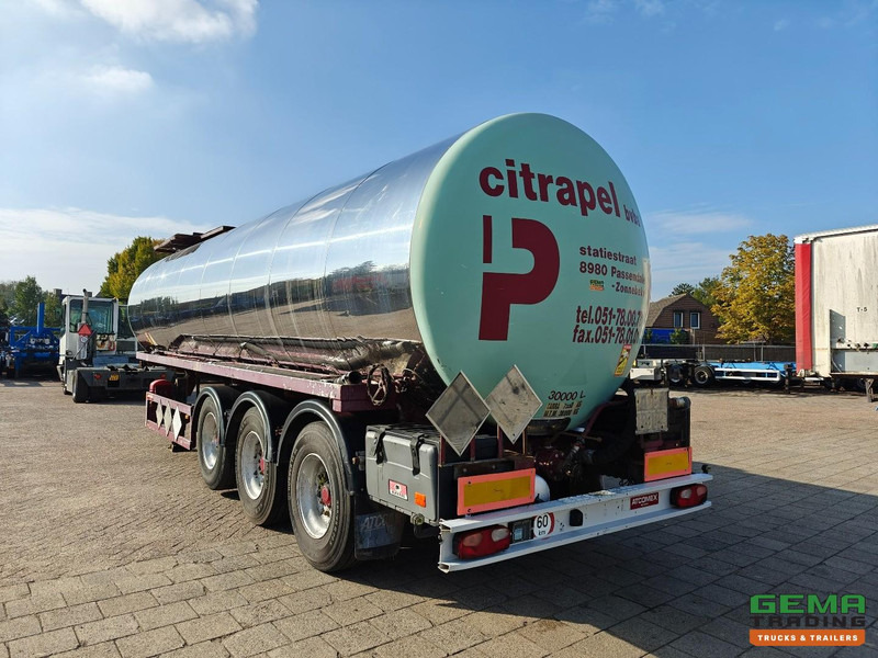 Atcomex TO/27TRI/38ST Bitum - 3-Assen ROR - ADR FL AT - 30.000L - LiftAs - Schijfremmen - Sơ mi rơ moóc bồn: hình 3 Atcomex TO/27TRI/38ST Bitum - 3-Assen ROR - ADR FL AT - 30.000L - LiftAs - Schijfremmen - Sơ mi rơ moóc bồn: hình 3