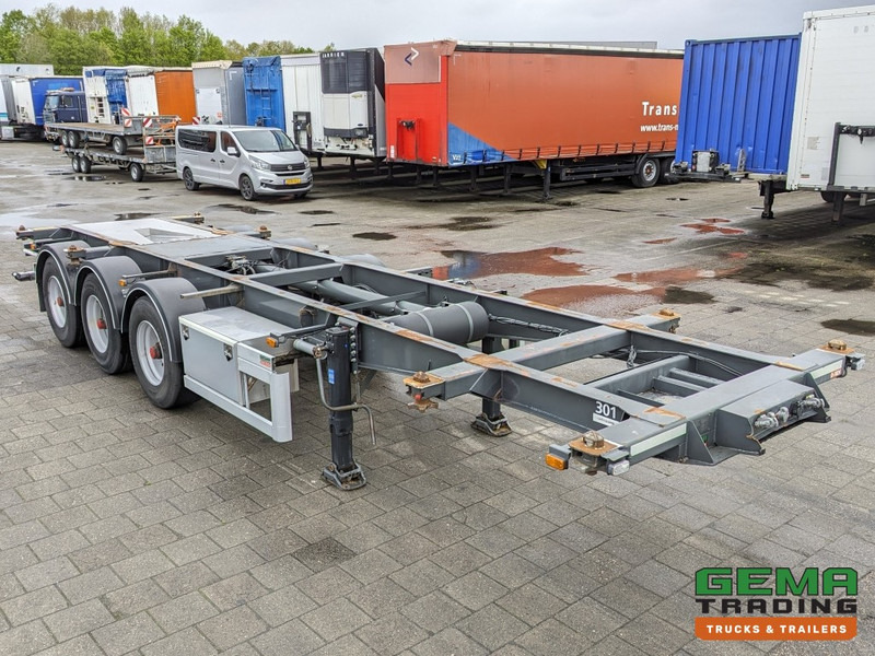Burg BPO 12-27 3-Assen BPW ADR EX/II EX/III FL OX AT - Trommelremmen - 20/30FT TankChassis - RVS Driptray/Toolbox (O1824) - Xe chở container/ Sơ mi rơ moóc hoán đổi thân: hình 3 Burg BPO 12-27 3-Assen BPW ADR EX/II EX/III FL OX AT - Trommelremmen - 20/30FT TankChassis - RVS Driptray/Toolbox (O1824) - Xe chở container/ Sơ mi rơ moóc hoán đổi thân: hình 3