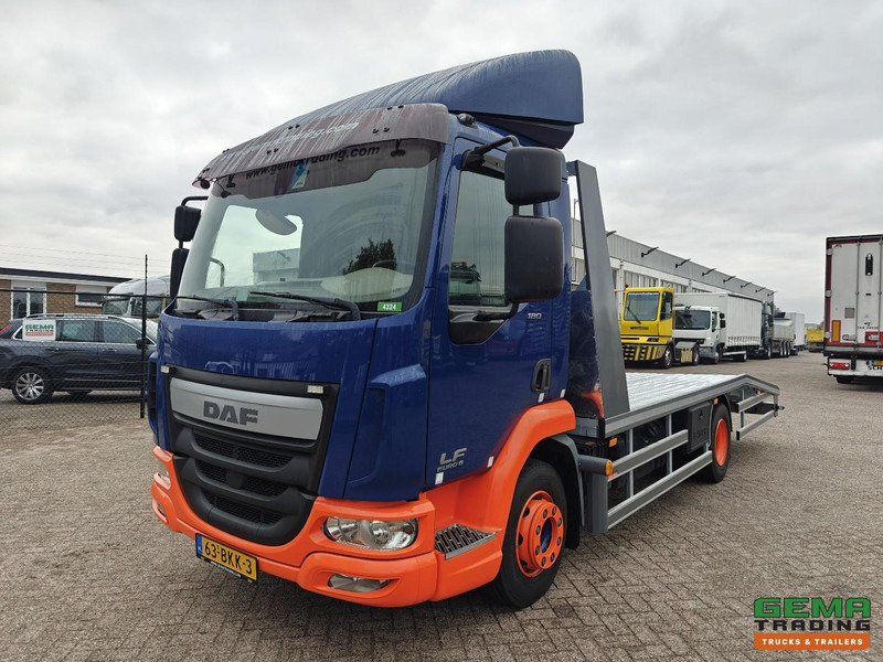 DAF LF 180 FA 4x2 Dagcab Euro6C - Oprijwagen/Machine transporter 5.3m + Lier 5900kg - Trekhaak - 09/2026 APK - NieuweOPbouw! - Xe tải chuyên chở tự động: hình 1 DAF LF 180 FA 4x2 Dagcab Euro6C - Oprijwagen/Machine transporter 5.3m + Lier 5900kg - Trekhaak - 09/2026 APK - NieuweOPbouw! - Xe tải chuyên chở tự động: hình 1