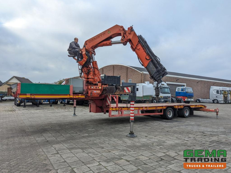 Sơ mi rơ moóc thùng thấp Faymonville VAL 1 2-Assige Uitschuifbare 5m Semi-Dieplader Palfinger PK52000CH2 V1 + Deutz PowerPack  (O974): hình 6