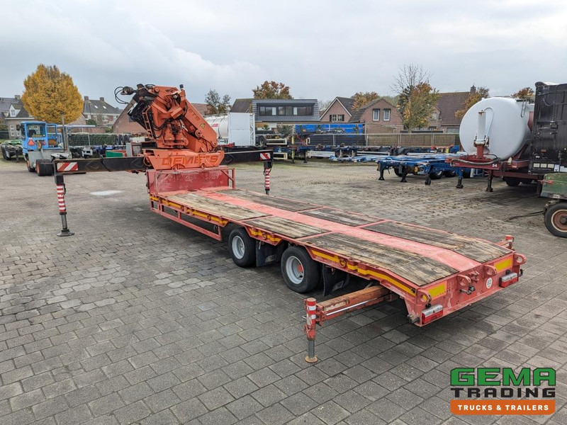 Sơ mi rơ moóc thùng thấp Faymonville VAL 1 2-Assige Uitschuifbare 5m Semi-Dieplader Palfinger PK52000CH2 V1 + Deutz PowerPack  (O974): hình 7