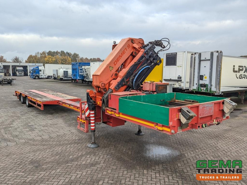 Sơ mi rơ moóc thùng thấp Faymonville VAL 1 2-Assige Uitschuifbare 5m Semi-Dieplader Palfinger PK52000CH2 V1 + Deutz PowerPack  (O974): hình 10