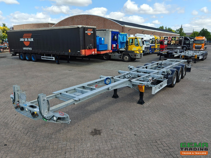 Fliegl SDS01 3-Assen SAF - LiftAs - Schijfremmen - Alle Aansluitingen - Gegalvaniseerd - Kop/KontSchuiver - Ongebruikt! - Xe chở container/ Sơ mi rơ moóc hoán đổi thân: hình 2 Fliegl SDS01 3-Assen SAF - LiftAs - Schijfremmen - Alle Aansluitingen - Gegalvaniseerd - Kop/KontSchuiver - Ongebruikt! - Xe chở container/ Sơ mi rơ moóc hoán đổi thân: hình 2