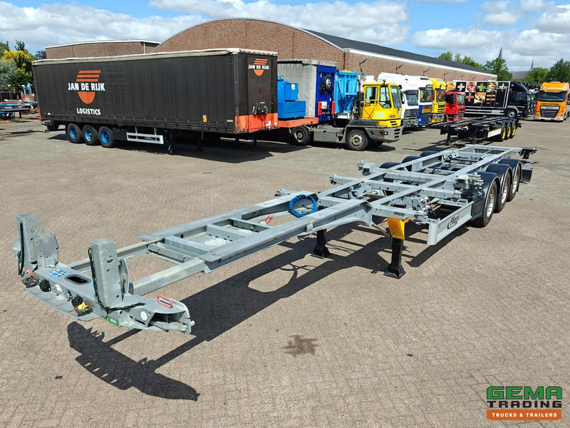 Fliegl SDS01 3-Assen SAF - LiftAs - Schijfremmen - Alle Aansluitingen - Gegalvaniseerd - Kop/KontSchuiver - Ongebruikt! - Xe chở container/ Sơ mi rơ moóc hoán đổi thân: hình 1 Fliegl SDS01 3-Assen SAF - LiftAs - Schijfremmen - Alle Aansluitingen - Gegalvaniseerd - Kop/KontSchuiver - Ongebruikt! - Xe chở container/ Sơ mi rơ moóc hoán đổi thân: hình 1