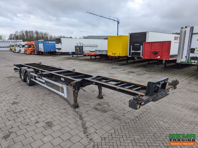 Floor FLCO 12-18 2-Assen BPW - Trommelremmen - 2x 20FT en 40FT Aansluiting - 4140KG - Xe chở container/ Sơ mi rơ moóc hoán đổi thân: hình 4 Floor FLCO 12-18 2-Assen BPW - Trommelremmen - 2x 20FT en 40FT Aansluiting - 4140KG - Xe chở container/ Sơ mi rơ moóc hoán đổi thân: hình 4