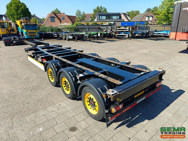 Kögel PORT 40 SIMPLEX 20 3-Assen SAF - Schijfremmen - 20/30/40FT Aansluiting - Achterschuiver - Xe chở container/ Sơ mi rơ moóc hoán đổi thân: hình 3 Kögel PORT 40 SIMPLEX 20 3-Assen SAF - Schijfremmen - 20/30/40FT Aansluiting - Achterschuiver - Xe chở container/ Sơ mi rơ moóc hoán đổi thân: hình 3
