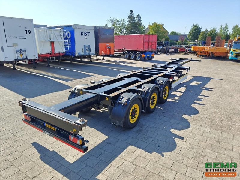 Kögel PORT 40 SIMPLEX 20 3-Assen SAF - Schijfremmen - 20/30/40FT Aansluiting - Achterschuiver - Xe chở container/ Sơ mi rơ moóc hoán đổi thân: hình 1 Kögel PORT 40 SIMPLEX 20 3-Assen SAF - Schijfremmen - 20/30/40FT Aansluiting - Achterschuiver - Xe chở container/ Sơ mi rơ moóc hoán đổi thân: hình 1
