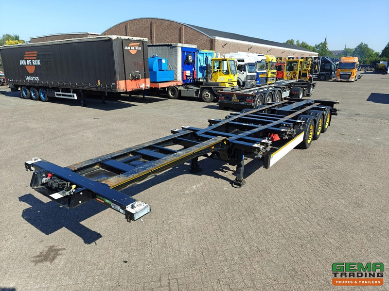 Kögel PORT 40 SIMPLEX 20 3-Assen SAF - Schijfremmen - 20/30/40FT Aansluiting - Achterschuiver - Xe chở container/ Sơ mi rơ moóc hoán đổi thân: hình 1 Kögel PORT 40 SIMPLEX 20 3-Assen SAF - Schijfremmen - 20/30/40FT Aansluiting - Achterschuiver - Xe chở container/ Sơ mi rơ moóc hoán đổi thân: hình 1