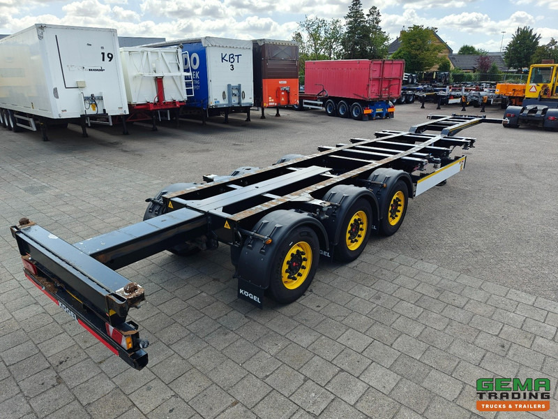 Kögel PORT 40 SIMPLEX 20 3-Assen SAF - Schijfremmen - 2x20FT/30FT/40FT - Achterschuiver - Xe chở container/ Sơ mi rơ moóc hoán đổi thân: hình 2 Kögel PORT 40 SIMPLEX 20 3-Assen SAF - Schijfremmen - 2x20FT/30FT/40FT - Achterschuiver - Xe chở container/ Sơ mi rơ moóc hoán đổi thân: hình 2