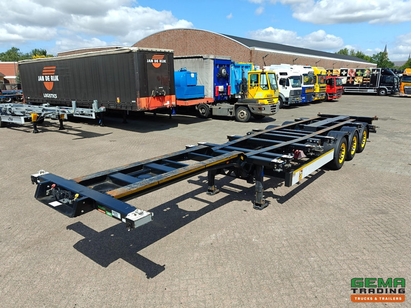 Kögel PORT 40 SIMPLEX 20 3-Assen SAF - Schijfremmen - 2x20FT/30FT/40FT - Achterschuiver - Xe chở container/ Sơ mi rơ moóc hoán đổi thân: hình 1 Kögel PORT 40 SIMPLEX 20 3-Assen SAF - Schijfremmen - 2x20FT/30FT/40FT - Achterschuiver - Xe chở container/ Sơ mi rơ moóc hoán đổi thân: hình 1